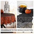 thumbnail image 4 of Elrene Home Fashions - Mantel de Halloween con Forro de plástico Naranja extraíble, Rectangular de 60 x 84 Pulgadas, Naranja y Negro, 4 of 7