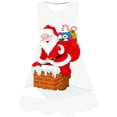 thumbnail image 2 of Niñas Navidad dibujos animados ratón princesa vestido niños disfraz 3D 1-10 años fiesta de cumpleaños Santa Claus vestido ropa infantil 2022 Frock3T Gao Jinjia LED, 2 of 2