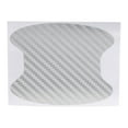 thumbnail image 4 of Transemion Car Door Handle Sticker Fiber Film Anti-scratch Universal Auto Handle Cover Silver 1Set, 4 of 6