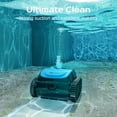 thumbnail image 3 of Restored WINNY POOL CLEANER C1 Cordless Robotic Pool Vacuum, Black, Cleans Pools Up to 1,600 Sq.Ft in 2.5 Hours, Plastic Material (Refurbished), 3 of 8