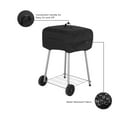 thumbnail image 5 of Modern Leisure Chalet 21.5" Charcoal Grill Cover with UV Resistant, 5 of 9
