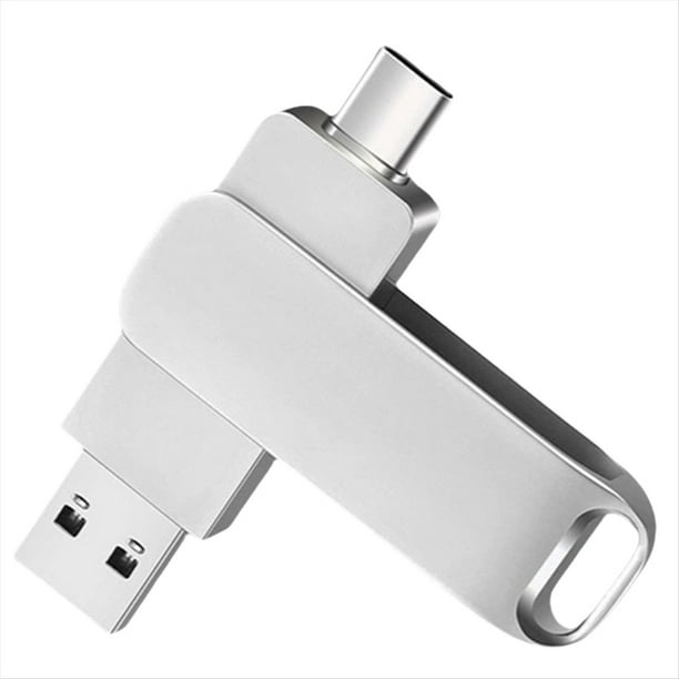 Memoria USB Metálica Tipo C de 128 GB, Resistente Al Agua, Ideal Como Regalo de Empresa.