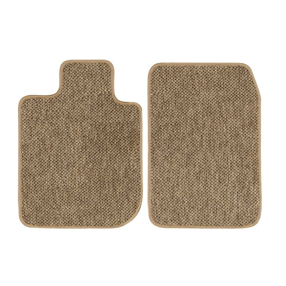 GGBAILEY Chevrolet Equinox Beige All-Weather Textile™ Car Mats, Custom Fit for 2018, 2019, 2020, 2021 - Driver & Passenger