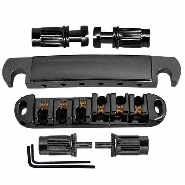 Tune-O-Matic Puente Y Cordal TFixol Negro