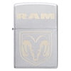 Satin Chrome Lasred Engraved RAM Logo