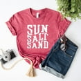 thumbnail image 6 of Sun Salt Sand Wavy - Womens Short Sleeve Tee, 6 of 12