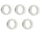 thumbnail image 1 of 10 piezas tijeras de pelo de barbero tijeras anillos para dedo traje para tijeras de peluquería y barbero, 1 of 5