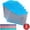 6PCS[Blue], variant on Fmxomd 6 Pack File Folders, 11 Ring Binder Folders with Pockets, Plastic Envelopes, Clear Folder for Documents with Label, 3 Ring Binder Pocket Organizer Letter Size A4 Size