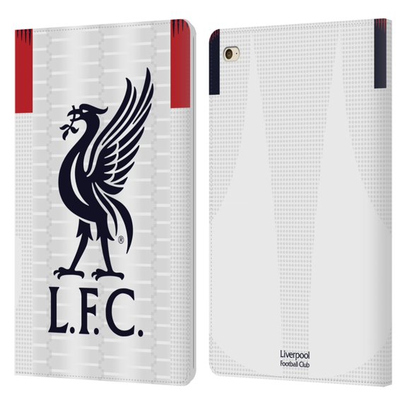 Head Case Designs Officially Licensed Liverpool Football Club 2019/20 Kit Away Leather Book Wallet Case Cover Compatible with Apple iPad mini 4
