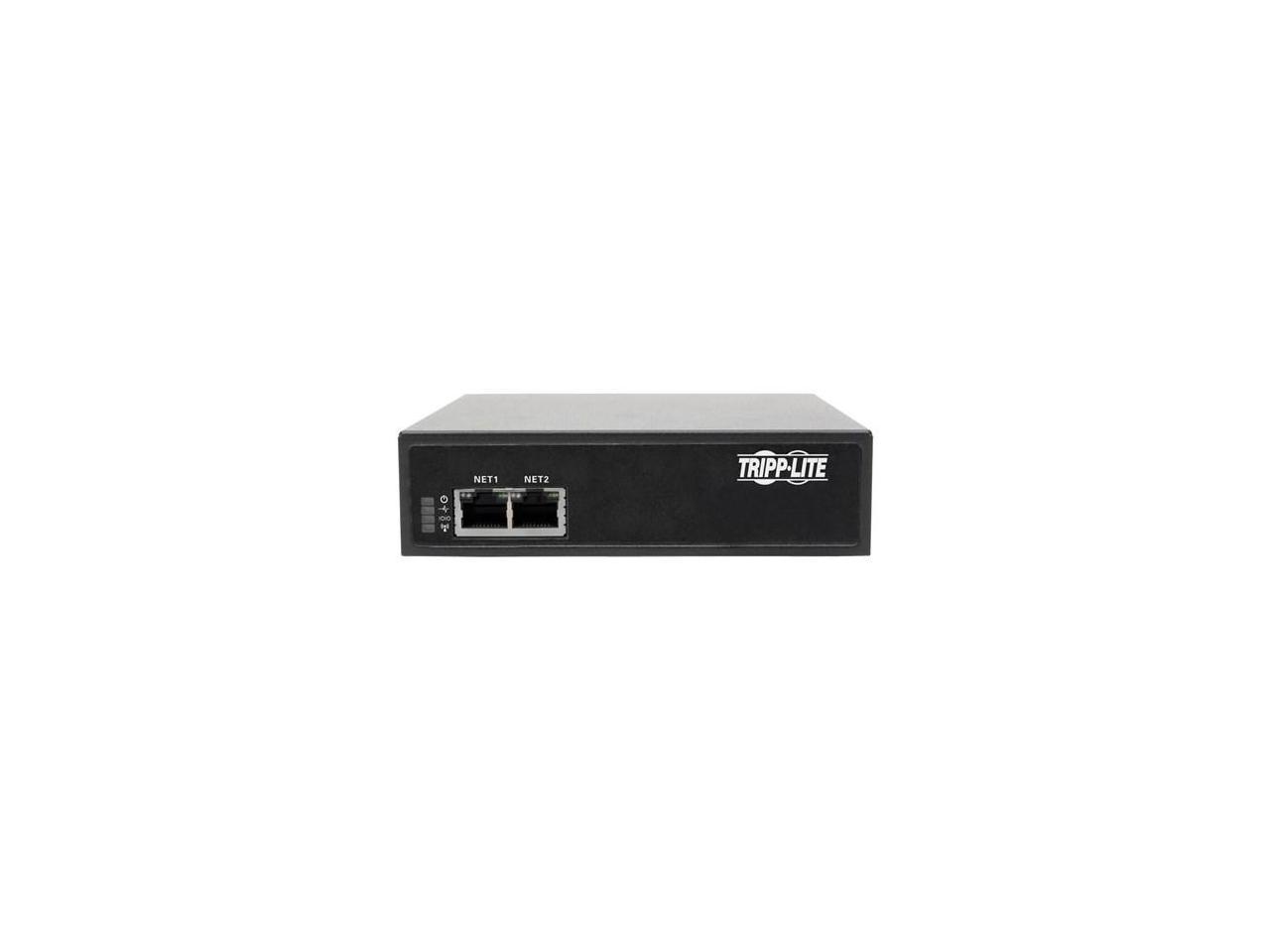 Tripp Lite 8-Port Serial Console Server with Dual GbE NIC, 4Gb Flash and  USB Ports (B093-008-2E4U)