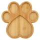 thumbnail image 3 of Serving Tray Fruit Snack Storage Plate Cartoon Paw Shaped Food Tray for Home Kitchen, 3 of 5