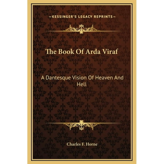 The Book Of Arda Viraf (Hardcover)