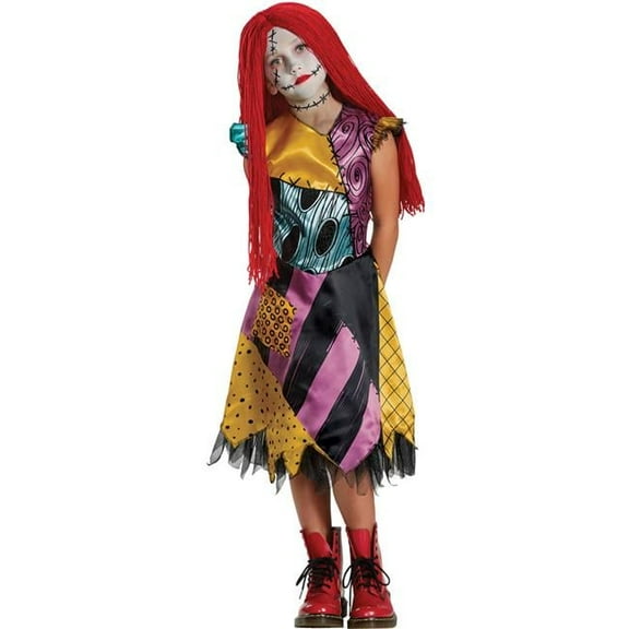 Girls Sally Deluxe Child Costume - Medium 7-8