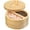 Style A, variant on GoXteam Bamboo Salt Cellar with Mini Spoon, Kitchen Salt Box with Swivel Magnetic Closure Lid, Round Salt Container to Storage Pepper Spice Bath Salt Sea Salt