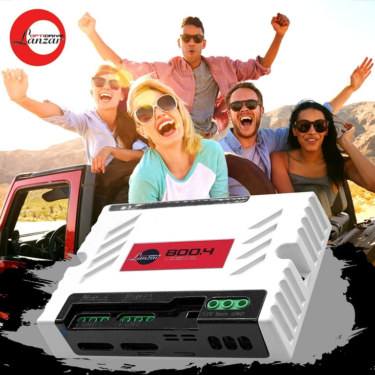 Lanzar 800X4.1 800w 4 Ch 1 Ohm Made In Brazil - Walmart.com