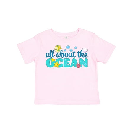 

Inktastic All About the Ocean Gift Toddler Boy or Toddler Girl T-Shirt