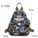 thumbnail image 4 of Nueva mochila de tela de nailon para mujer, bolsos escolares de moda para adolescentes, bolso de hombro de alta calidad, mochila de viaje multifunción, 4 of 4