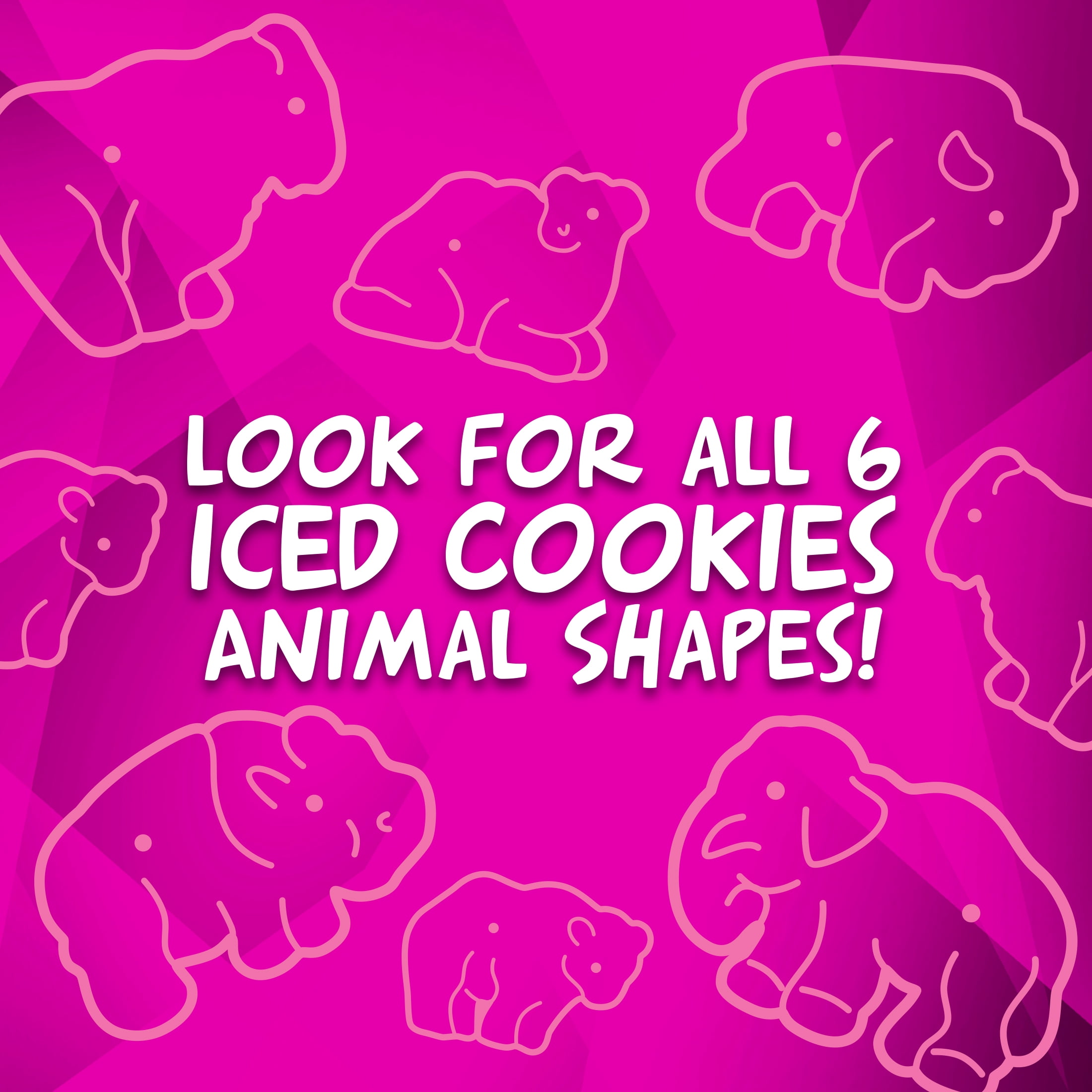 Stauffer's Iced Animal Cookies, 20oz Bag