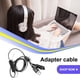 thumbnail image 3 of Cable adaptador QD, auriculares de centro de llamadas con buena artesanía, interfaz práctica de accesorios para auriculares, equipo de sonido de repuesto Inevent EL022938-00B, 3 of 7
