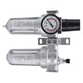 thumbnail image 2 of Pneumatic Accessories,Compressed Air Filter Regulator Water Separatorwith Pressure Gauge Air Filter Pressure Regulator Kit Tried and Trusted, 2 of 8