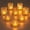 Clear, variant on Glasseam Set of 8 Glass Votive Tealight Candle Holder: Small Clear Tea Light Holders Decorative Ribbed Tea Lights Holder for Table Centerpiece Wedding Christmas Dining Room Mantle Decor