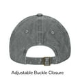 thumbnail image 2 of ZICANCN Casquette de Baseball Ajustable pour Femmes, Motif Esthétique Abstrait Chapeaux Roses pour Hommes Adulte Casquettes de Baseball en Denim de Coton Lavé Mode, Gris, 2 of 6