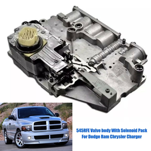 Restored 545RFE Valve body With Solenoid Pack For Dodge Ram Chrysler Charger 2004-up (Refurbished)