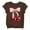 Coffee, variant on TIREOW Girls Loose Fit Short Sleeve T Shirt Summer Daily Casual Round Neck T-Shirts Cherry Print T-Shirt Top
