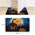 thumbnail image 6 of Happy Halloween Pumpkin Front Door Mat,Durable Absorbent Mat 17x30 Inch Pumpkin Skull Bat Spider Floor Mat for Kitchen Nursery Floor Entryway Rug, 6 of 6