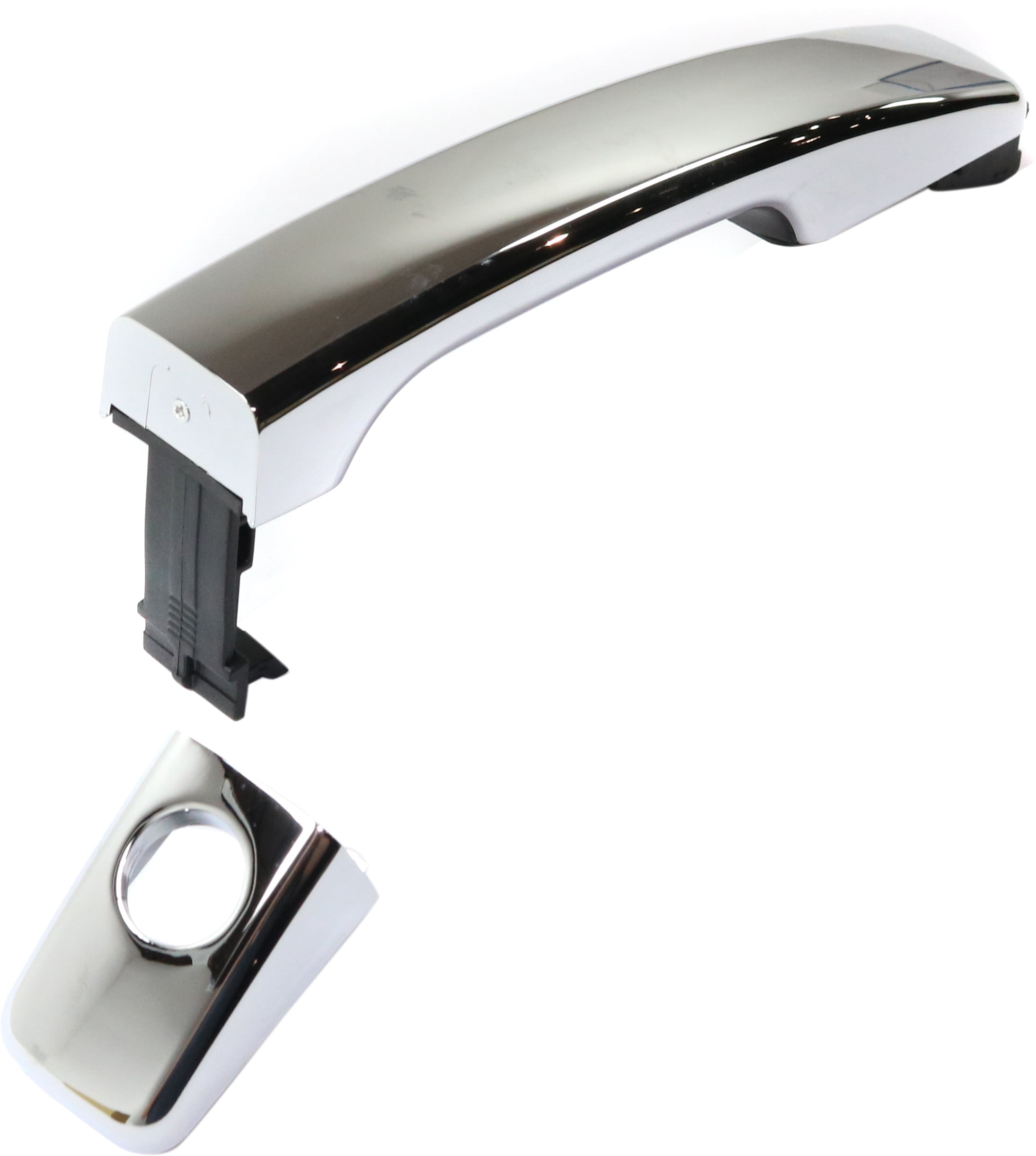 Replacement RK46250002 Exterior Door Handle Compatible with 2014-2019 Kia Soul Front, Left Driver Chrome