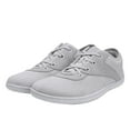 thumbnail image 4 of Durtebeua Wide Barefoot Minimalist Shoes for Women Width Fashion Sneaker Wide Toe Box Shoes Grey,9, 4 of 5