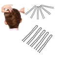 thumbnail image 3 of unbranded 100Ud Clips Para El En De U Negro Con Acabado Metálico Para Fiestas Y Bodas, 3 of 8