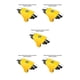 thumbnail image 3 of Sidaley 1 par de juegos de teléfono móvil Trigger Juegos de apuntar Disparar Gamepad Joysticks antideslizantes Controladores Amarillo 5piezas, 3 of 6
