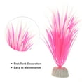 thumbnail image 4 of Unique Bargains 2 Pcs Aquarium Plants Decorations Artificial Aquatic Plant Pink White, 4 of 6