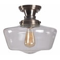 thumbnail image 1 of Cambridge 1 Light Semi Flush, 1 of 1