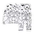 thumbnail image 4 of Halloween Pajama Set Boys Girls Comfortable Colorable Pjs Two-Piece Pajama Set Kids Halloween Outfit, 4 of 4