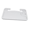 thumbnail image 2 of Bandeja para volante de coche, bandeja para comida, mesa, fácil de limpiar y guardar, práctica L Gris, 2 of 9