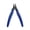 Blue, variant on EpheyFIF Dark Green Diagonal Pliers Diy Pliers Light Spring Oblique Mouth High-Speed Tool Steel Ergonomic Design Exceptional Hardness Blue