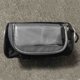 thumbnail image 2 of Bolsa para manillar de bicicleta de montaña, para exteriores, con pantalla táctil, para teléfono móvil, impermeable, color negro, 2 of 3