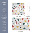 thumbnail image 2 of Yayeee Toggle Light Switch Wall Plate 2-Gang 4.56"x4.48" Decorative Outlet Cover, Retro Shapes, 2 of 7
