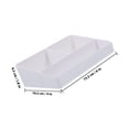 thumbnail image 2 of RENACLIPY 2Pcs Sugar Packet Dispenser White PP Space Saving Holder for Home Commercial Use Kitchen, 2 of 8