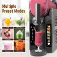 thumbnail image 6 of Slushie Machine for Home, No Ice Required Frozen Beverage Maker, 6 Preset Programs for Margaritas, Frappes, Milkshakes, Self-Cleaning, 6 of 9