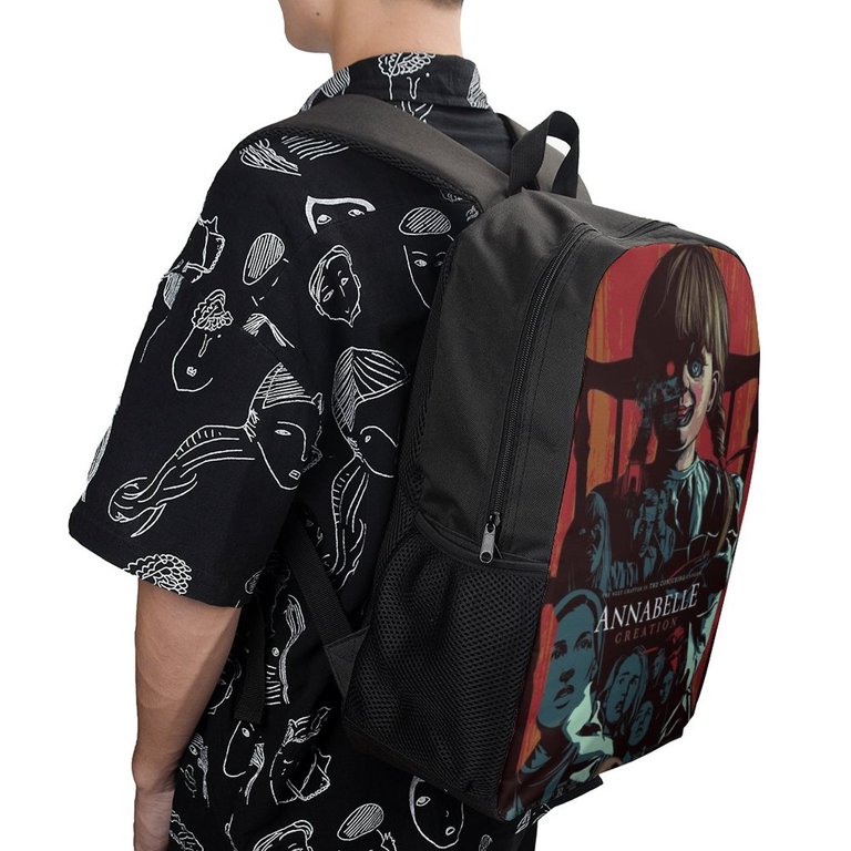Annabelle♠️Backpack Set Loungefly Annabelle Cosplay Mini Backpack - Horror Bag  main image 4