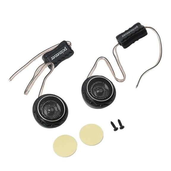 Tekuisi 1set Auto Audio Dome Tweeters Speakers 140W 3.5KHz-25KHz 35W T280 Auto Electronics Speakers High Frequency Capacitor Tweeters
