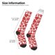 thumbnail image 2 of Fotbe Hearts Calcetas Divertidas Estampadas para Hombre y Mujer, Calcetas de Algodón hasta la Rodilla para Caminar, Correr, Enfermería y Embarazo, 2 of 6