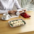 thumbnail image 5 of RuiJiao Rectangular Dinner Plates, Reusable Durable Lightweight Salad Plate for Fruits, Snack, Pasta, Cake, Dessert, Dishes, 5 of 8