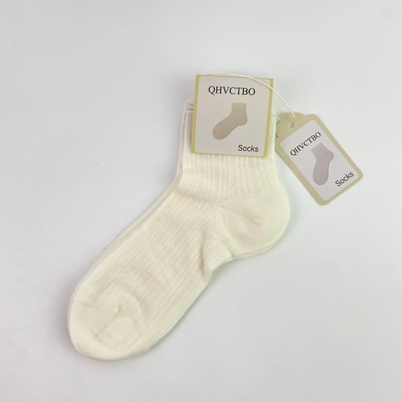 QHVCTBO Socks,Womens Socks, Ultra Thin Breathable Cotton Ankle Socks for Women, Athletic Running