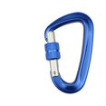 thumbnail image 1 of PENGXIANG Carabiner Outdoor Camping D Shape Caving Mountaineering Karabiner Rope Buckle Hook Reusable Survival Backpacking Keychain Silver, 1 of 8