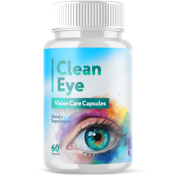 Clean Eye Vision Care Pills Advanced Formula Eye Health Supplement CleanEye 60 Capsules