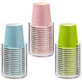 thumbnail image 1 of Dispensador de vasos de baño Tbestmax de 90 ml para almacenamiento en encimera, 3 unidades, 1 of 7